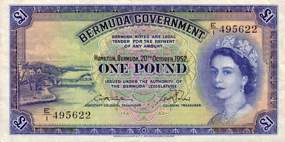 Бермуды Один фунт Bermuda One pound