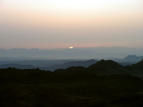 Восход на Синайской горе (Гора Моисея)